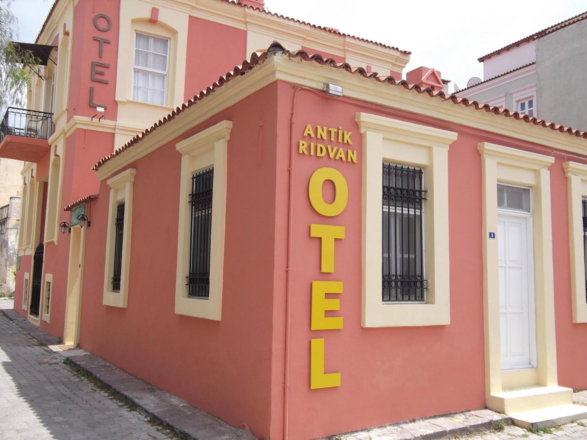 Antik Ridvan Hotel Çeşme Exterior foto